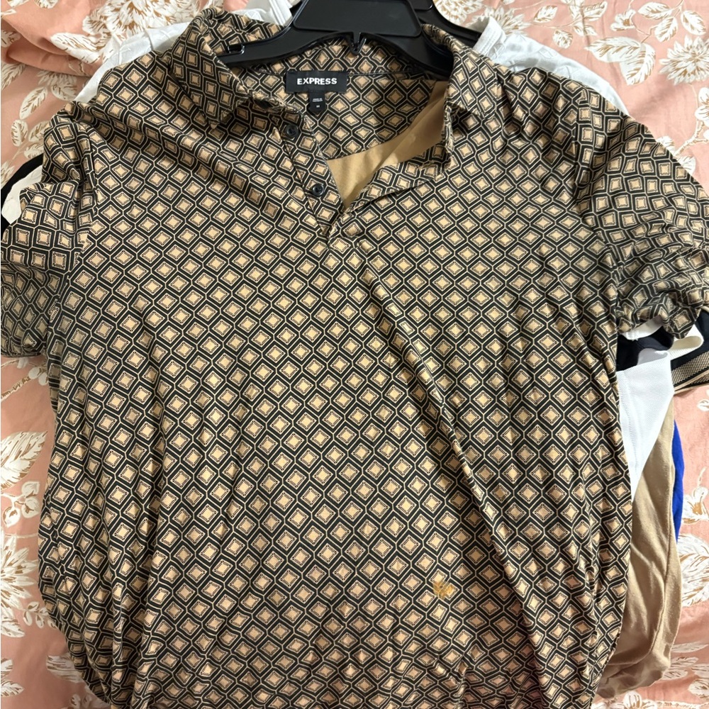 Express Men's Pattterned Shirt